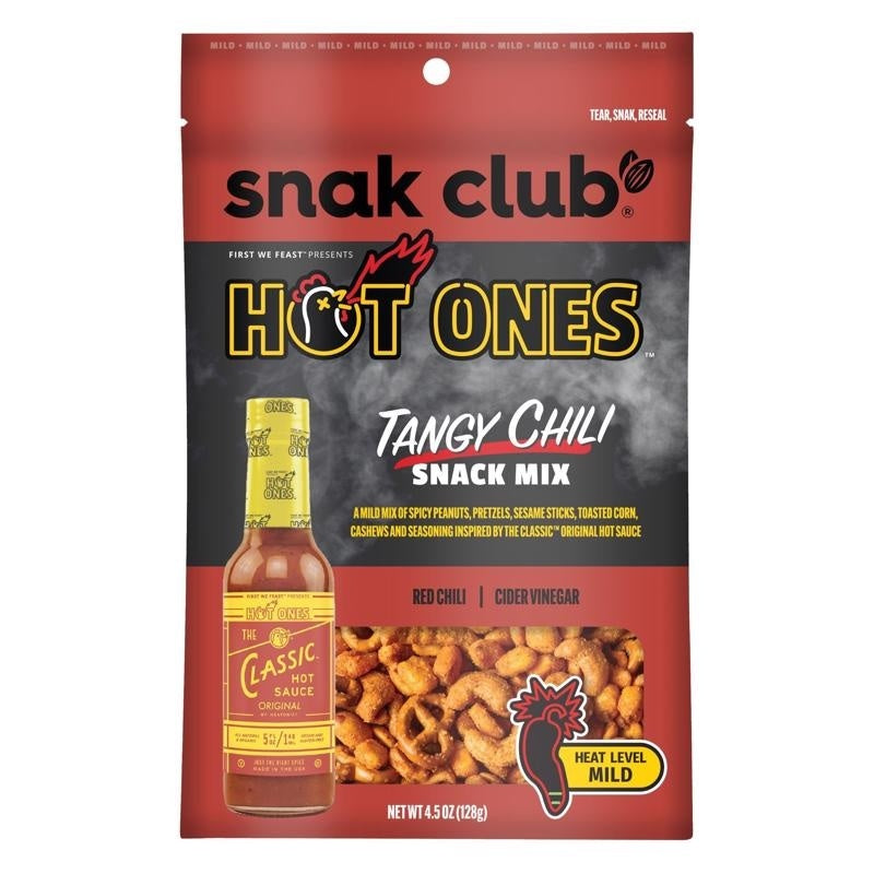 6-PACK OF SNACK MIX CIDER VINEGAR RED CHILI