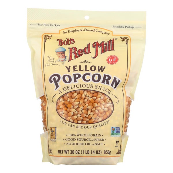 4-PACK OF Popcorn Kernel Yellow Bobsred 30 oz