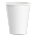 1000-PACK OF Cup Paper SOLO 376W-2050 6 oz. White Single-Sided Poly Paper Hot Cups - 1000 Count for Coffee, Tea, and Hot Beverages
