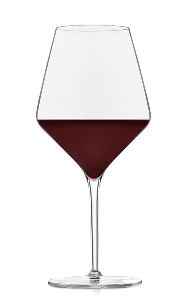 24 OZ-PACK OF GLASS WINE PRISM RED 24 OZ