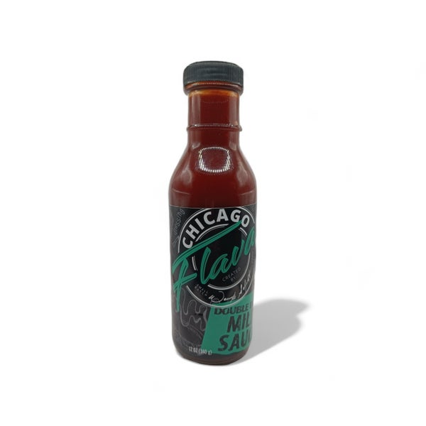 9-PACK OF SAUCE GLAZE Chicken Dipping, Sauce, Mild, Spice, Tangy, Sweet, Steak, Beef, Fish, Nuggets, Burger French fries, Frying, Baking, Broil, Grill, Fried, Flavorful CHICAGO FLAVAS 12 OZ 9 PACK BOTTLE Double Dutch Mild sauce