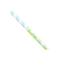 1200-PACK OF Straw Wrapped Karat Earth 10.25" Giant Paper Spiral Straw (7mm) Paper Wrapped, Red & White -1,200 pcs