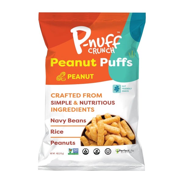 15-PACK OF Snack Puff Vegan Protein Original Roasted Peanut P-nuff Crunch