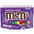 8-PACK OF Dark Chocolate Stand Up Pouch M&M, 8 - 9.4 Oz