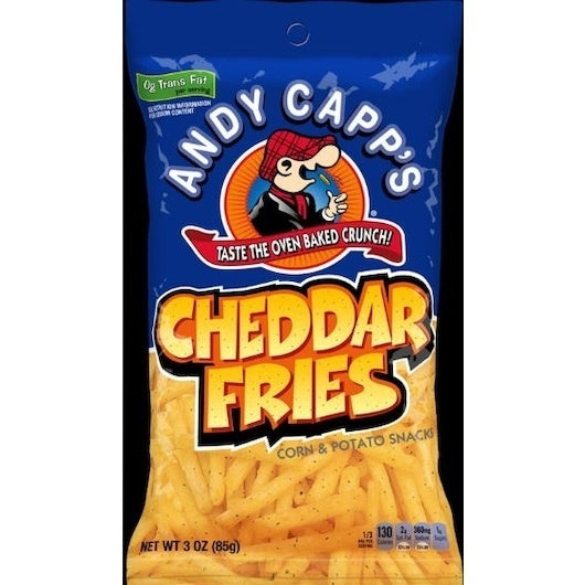 35-PACK OF Cheddar Fries Unpriced Andy Capp'S, 35 - 3 Oz