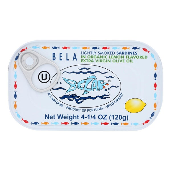 12-PACK OF SAUCE LEMON SARDINES EXTRA VIRGIN OLIVE OIL