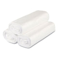 250-PACK OF Inteplast Group High-Density Interleaved Commercial Can Liners - 33 Gallon, 16 Microns, Clear (25 Bags/Roll, 10 Rolls/Carton)
