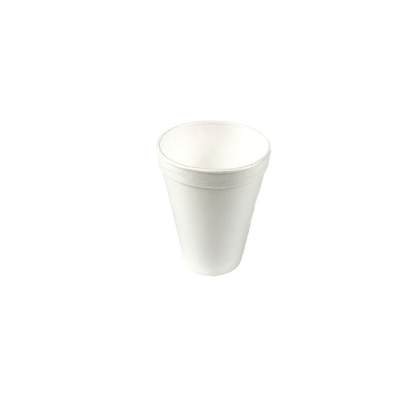 25-PACK OF CUP FOAM 12OZ TALL WHT