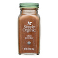 6-PACK OF Spice Chili Powder Simply Organic 2.89 oz