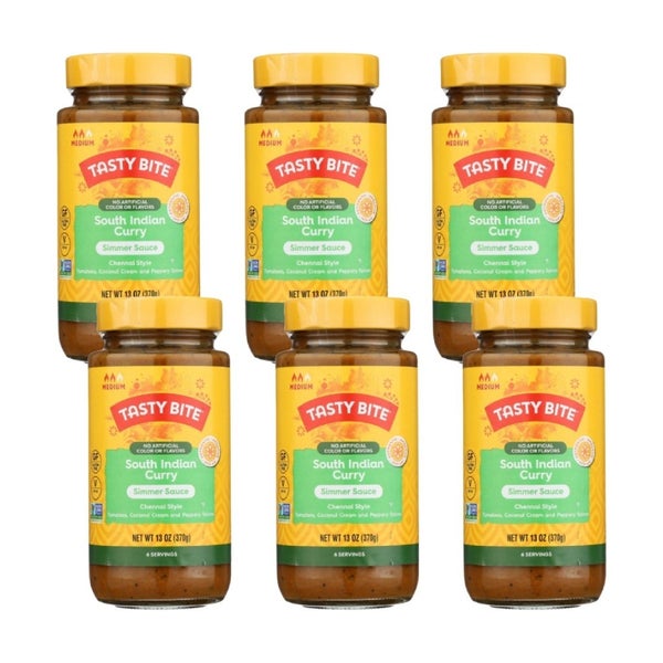 6-PACK OF Sauce Curry Indian Tasty Bite 13 oz