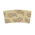 1000-PACK OF World Centric SLPALG Hot Cup Sleeves Fits 10/12/16/20 oz Cups - Natural (1000/Carton)