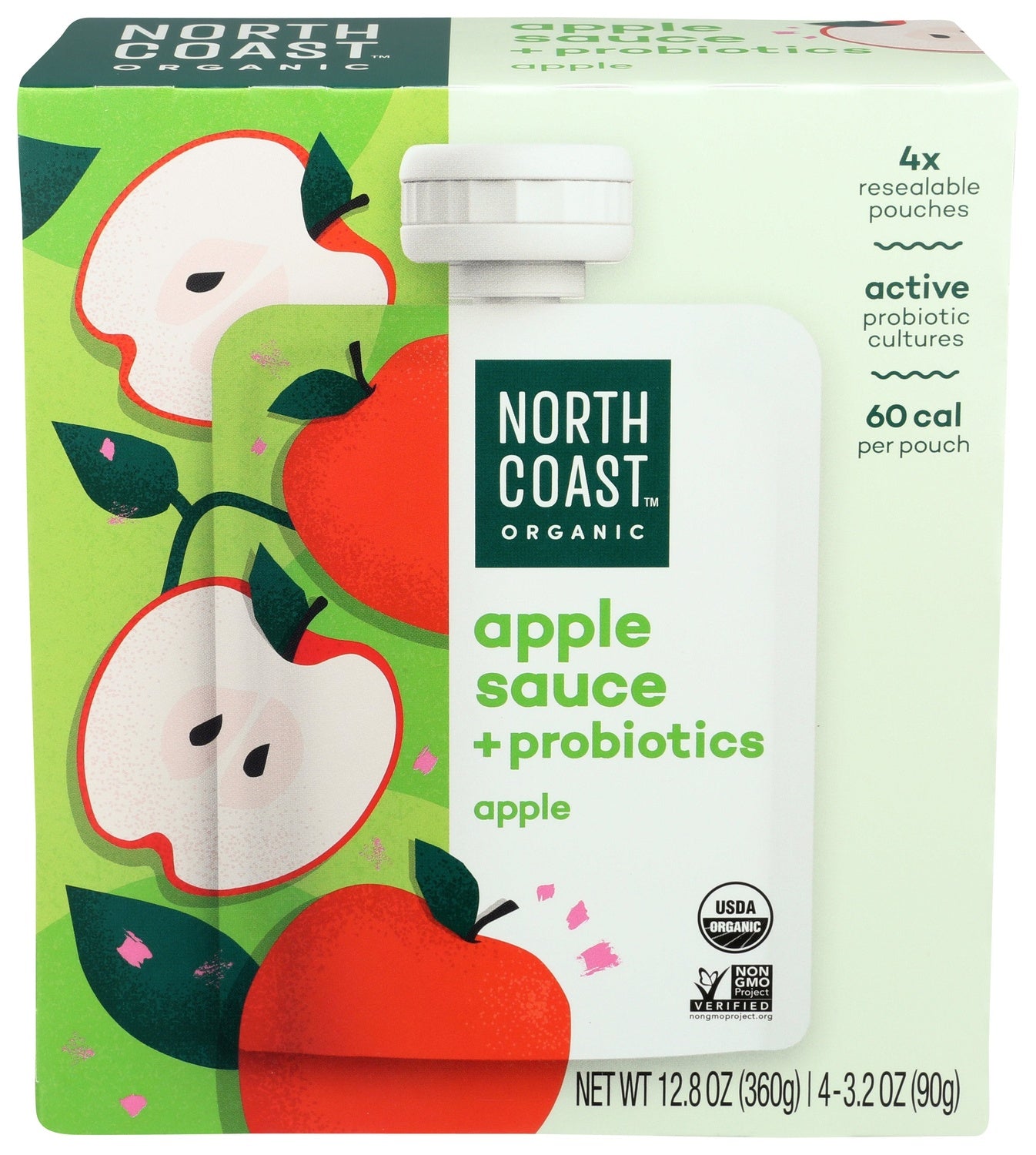 6-PACK OF SAUCE APPLE PLUS PROBIOTICS