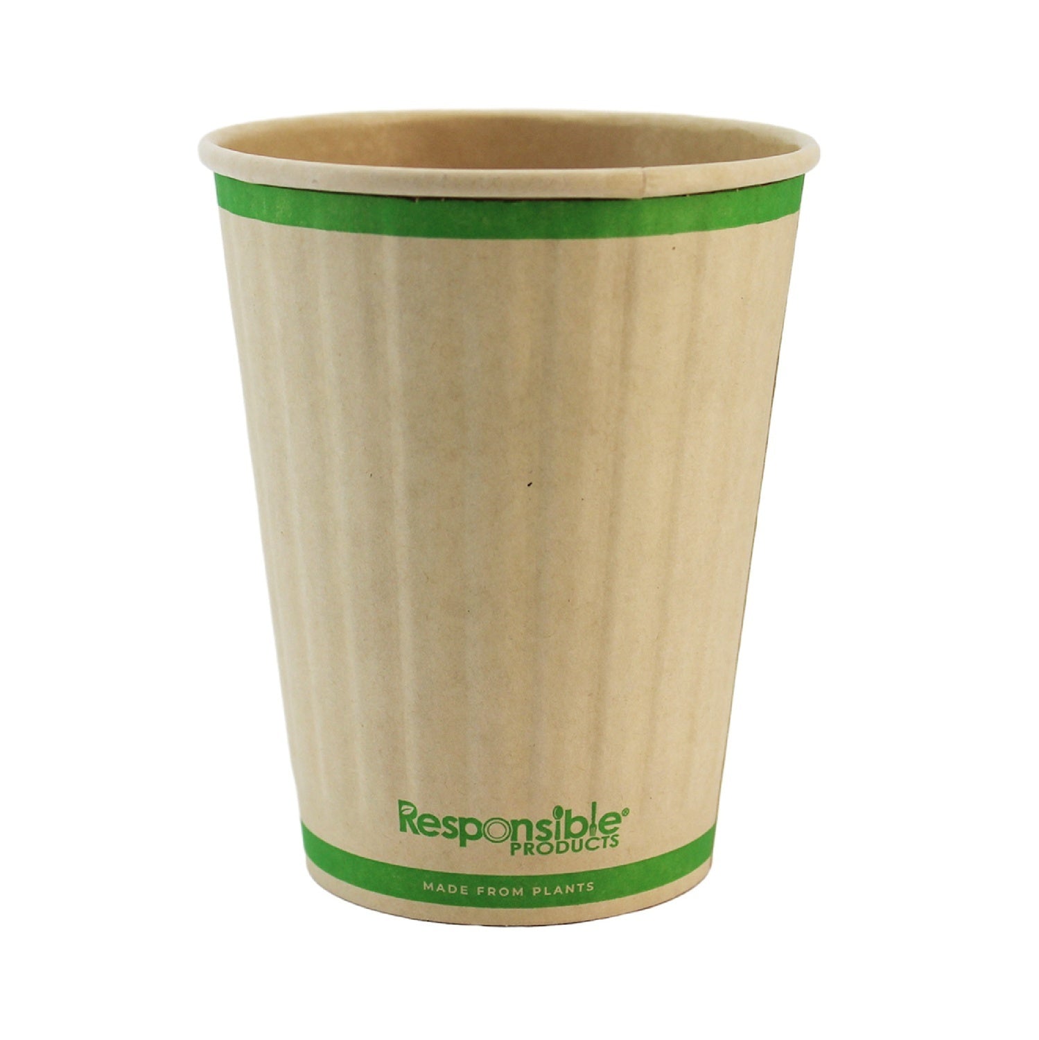 500-PACK OF CUP HOT COMPOSTABLE PAPER RIGID INSULATED 12 OZ DISPOSABLE