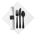 2-PACK OF KIT CUTLERY CTRWRP BLK K/F/S/N