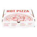 50-PACK OF Container Takeout Karat [50 ct] Corrugated Pizza Box, 10''x10''x2'', Generic Print
