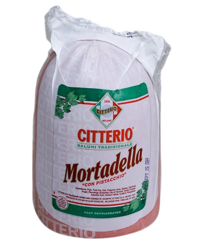 5-6 LB-PACK OF PORK HAM MORTADELLA W/PSTACHIO