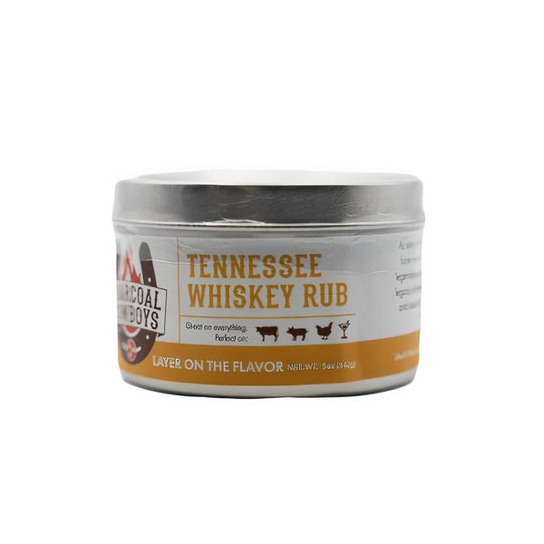 12-PACK OF Spice Rub, Tennessee Whiskey Charcoal Cowboys