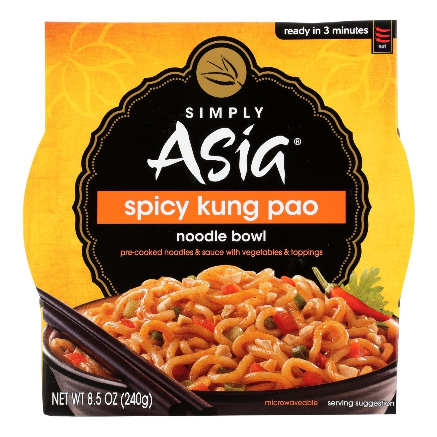 6-PACK OF NOODLE ASIAN SPICY KUNG PAO