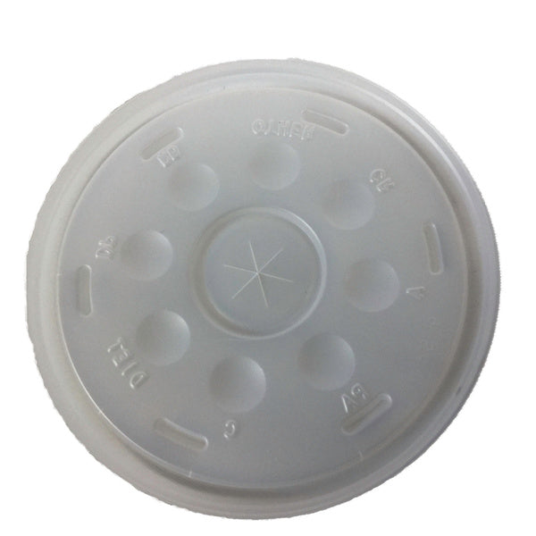 10-PACK OF LID PLAS SLOT 12 16 20 &24OZ