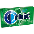 60-PACK OF Gum Spearmint 3 Pack Orbit, 20 - 3 - 14 Pc