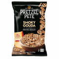 12-PACK OF Snack Pretzel Seasoned Smoky Gouda Pretzel Medley, Pretzel Pete