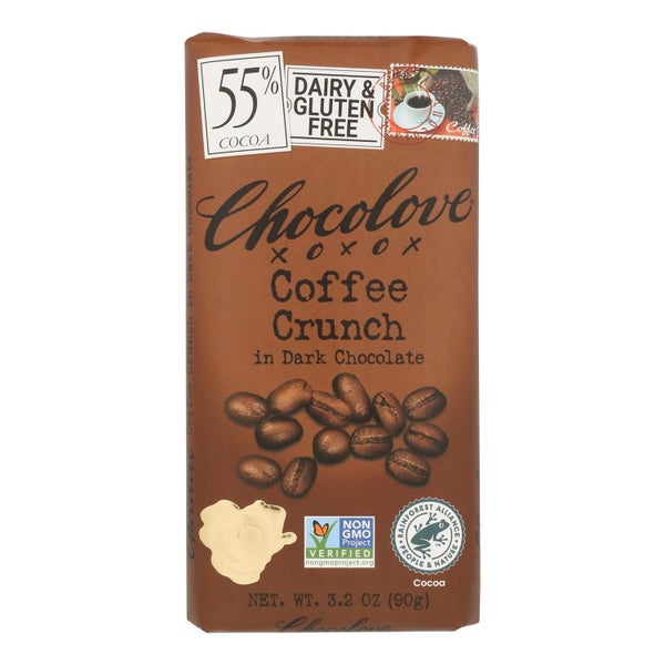 12-PACK OF CHOCOLATE DARK COFFEE CRUNCH