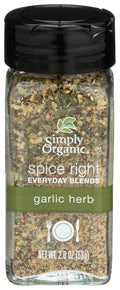 6-PACK OF SEASONING BLEND GARLIC HERB
