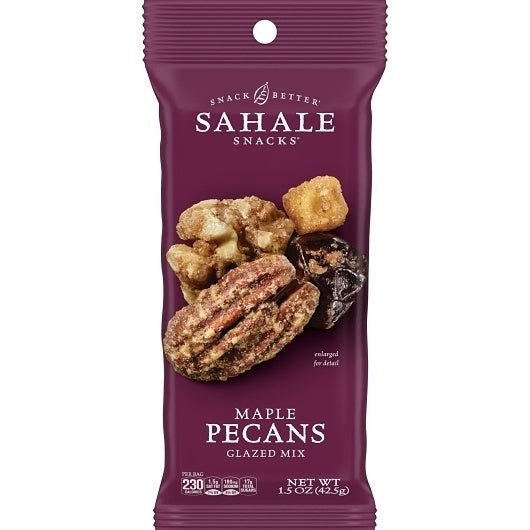 108-PACK OF Maple Pecan Glazed Mix Sahale, 12 - 9 - 1.5 Oz