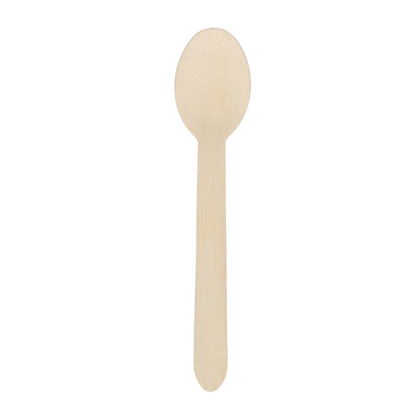 1-PACK OF SPOON WOODEN 6 IN