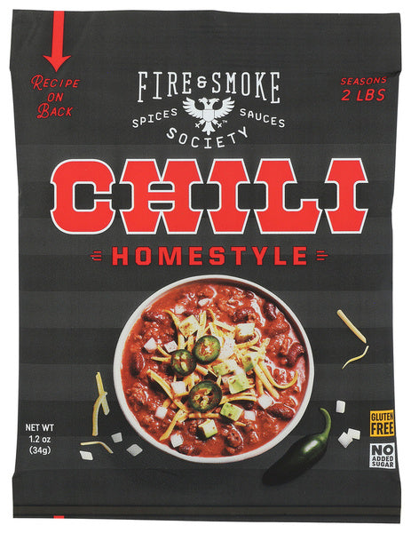 12-PACK OF Seasoning Chili Fire And Smoke 1.2 oz