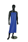 36X45N-PACK OF APRON BIB DISHWASH VINYL BLUE