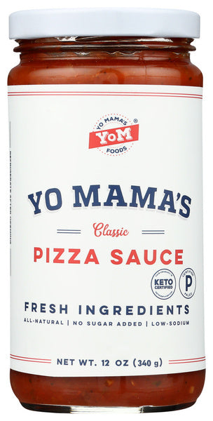 6-PACK OF Sauce Pizza Yo Mamas Foods 12.5 oz