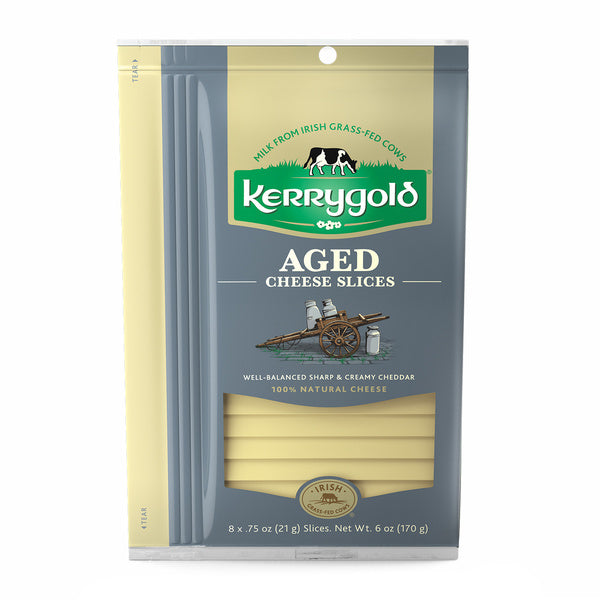 9-PACK OF CHEESE CHEDDAR AGED SLICES