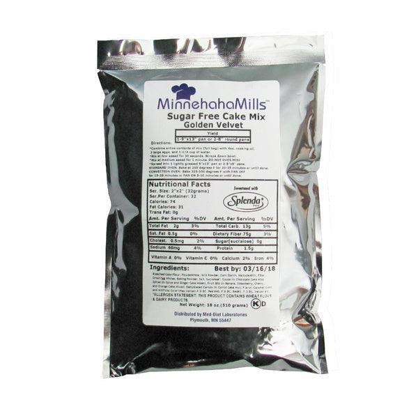 6-PACK OF MIX CAKE VELVET GOLDEN SUG FR