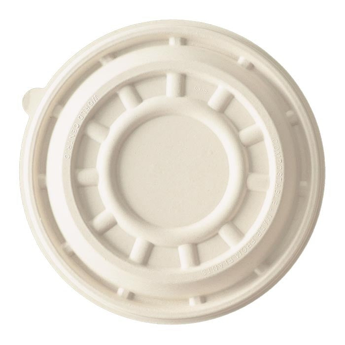 200-PACK OF PIZZA BOX World Centric Compostable 10" PizzaRound Fiber Pizza Lids | No PFAS | 200 count