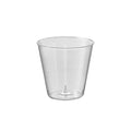 50-PACK OF Glass Disposable 1 oz Plastic Shot