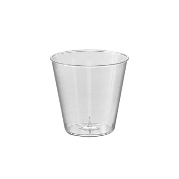 50-PACK OF Glass Disposable 1 oz Plastic Shot