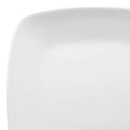 12-PACK OF Plate Plastic 10" White Flat Square