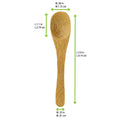 10-PACK OF SPOON BIODEG BAMBOO 3.5 IN
