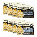 8-PACK OF Macaroni & Goat Cheese White Cheddar Funny Farm 9.5 fz