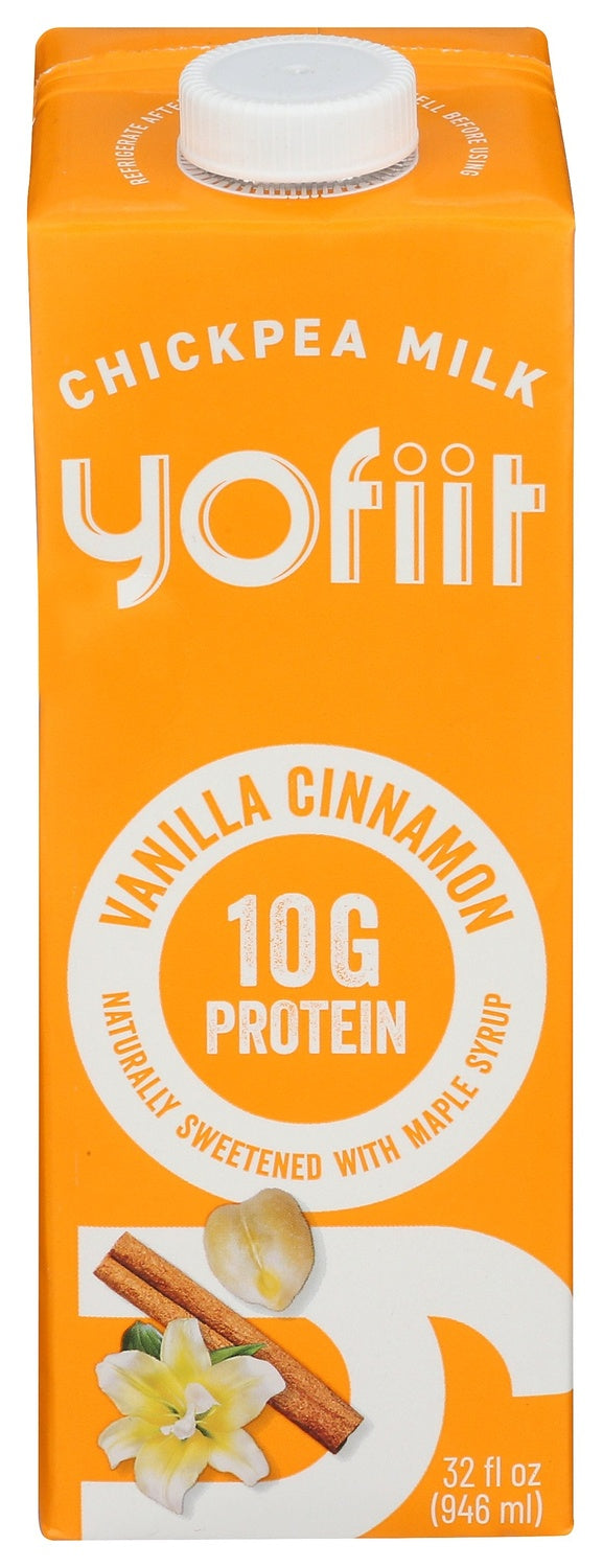 12-PACK OF MILK CHICKPEA VANILLA CINNAMON