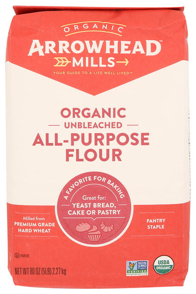 8-PACK OF Flour White Arrowhead Mills 5 lb