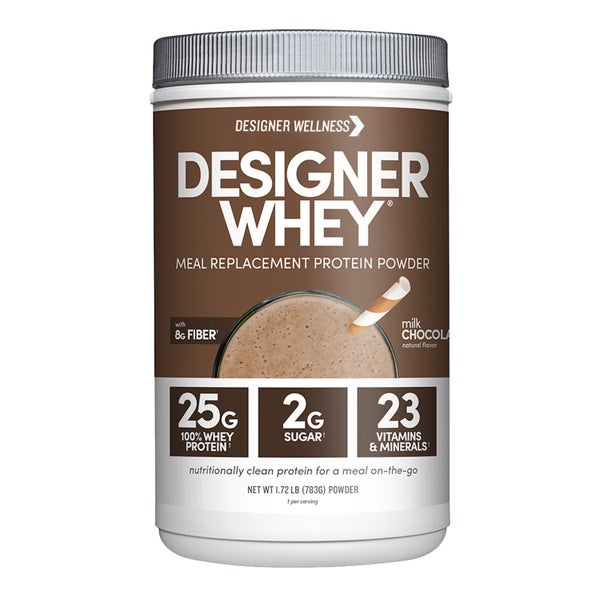 4-PACK OF Powder Protein Designer Whey Meal Replacement Chocolate 1.72lb x 4