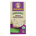 12-PACK OF Macaroni And Cheese White Cheddar Shell Annies Homegrow 6 oz