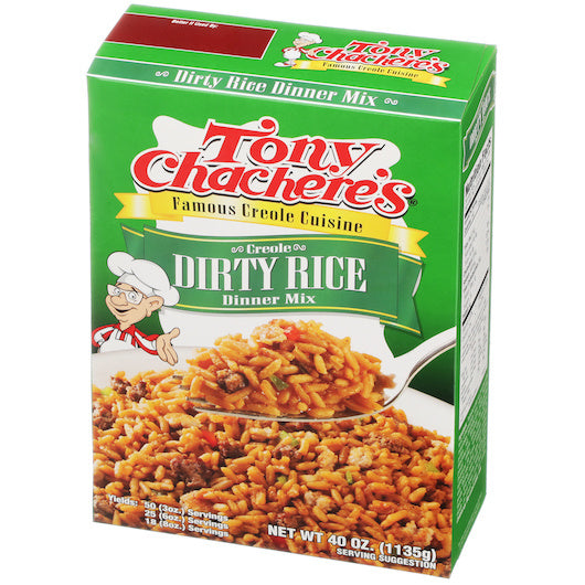 8-PACK OF Creole Dirty Rice Mix Tony Chachere'S Creole, 8 - 40 Oz