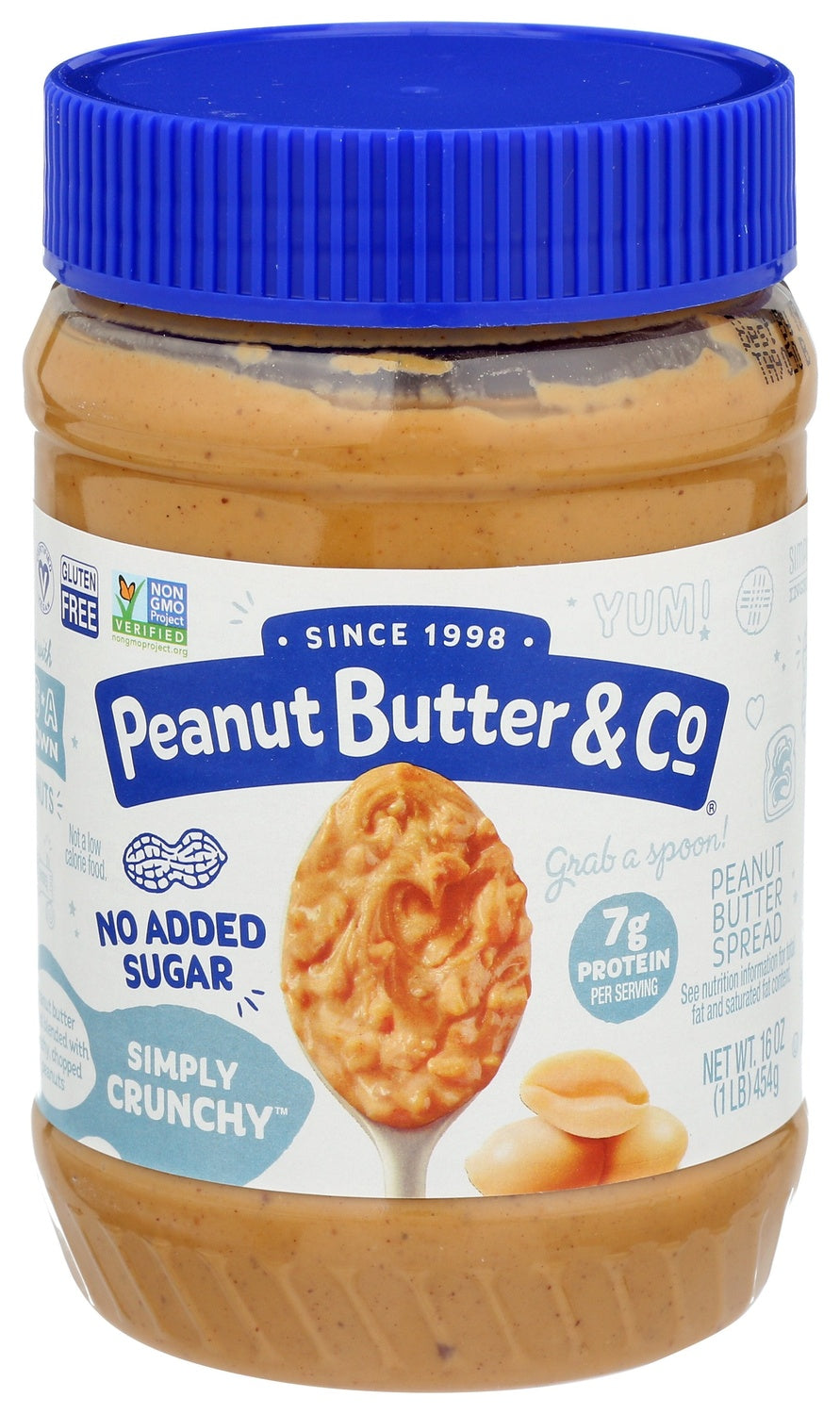 6-PACK OF PEANUT BUTTER SIMPLY CRUNCHY
