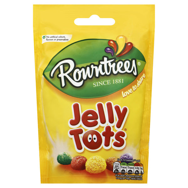 10-PACK OF CANDY SUGAR JELLT TOTS 5.3 OUNCE - CASE OF 10