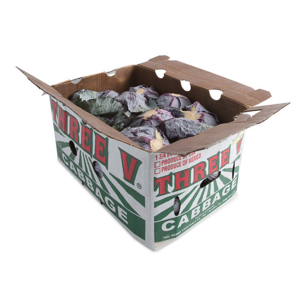 50 LB-PACK OF CABBAGE RED FRSH