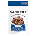 12-PACK OF Milk Chocolate Sea Salt Caramel Mini Bites Sander'S Candy, 12 - 3.75 Oz