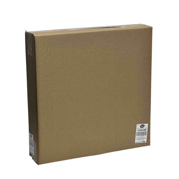 4 CT-PACK OF PLATTER MELAMN RND WHTBG 18L